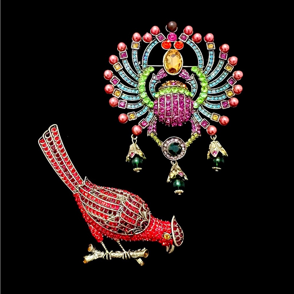 Heidi Daus Set of 2 Pins